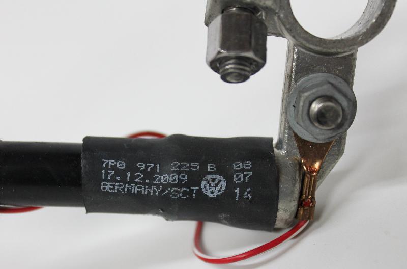 VW TOUAREG (7P5) Negative Battery Cable 7P0971225B 2637265 Used parts