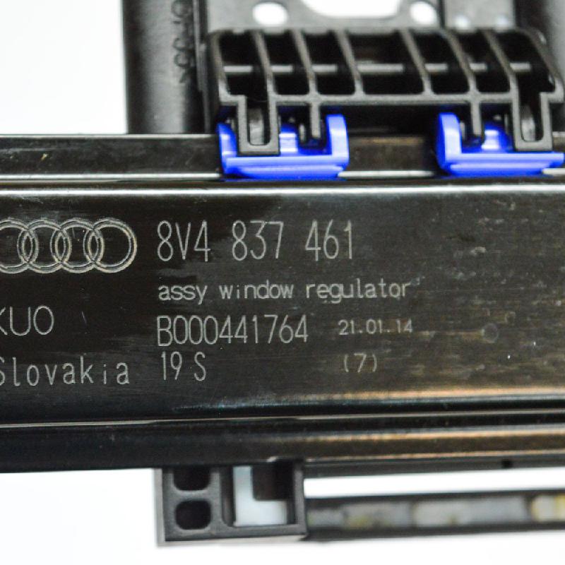 AUDI A3 8V (2012-2020) Priekšējo kreiso durvju logu pacēlājs 8V4837461 3406945