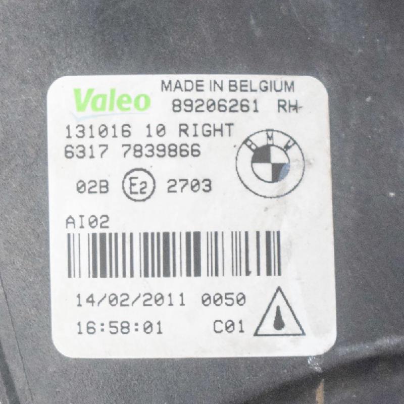 BMW 5 Series F10/F11 (2009-2017) Priekšējais labais miglas lukturis 7839866,89206261 10696466
